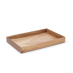 BOITE RECTANGLE EN BOIS 30X45X5 CM