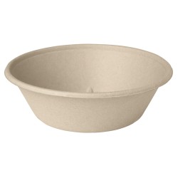 320 BOLS 1000 ML 194X194X60MM BAGASSE MARRON