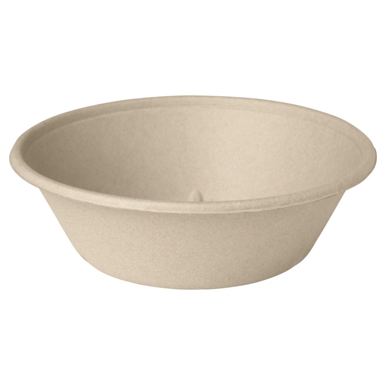 320 BOLS 1000 ML 194X194X60MM BAGASSE MARRON