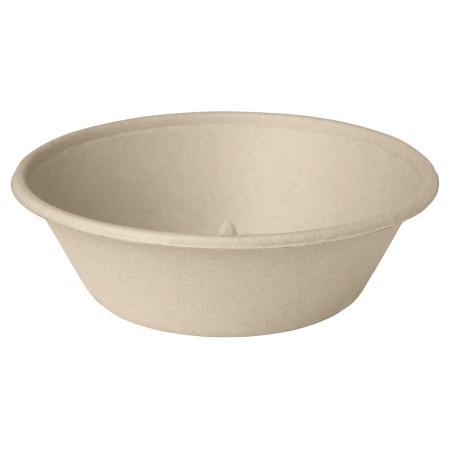320 BOLS 1000 ML 194X194X60MM BAGASSE MARRON