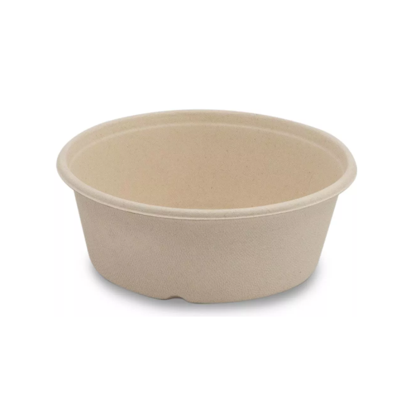 480 BOLS BAGASSE 154X154X56 -600 ML- MARRONS