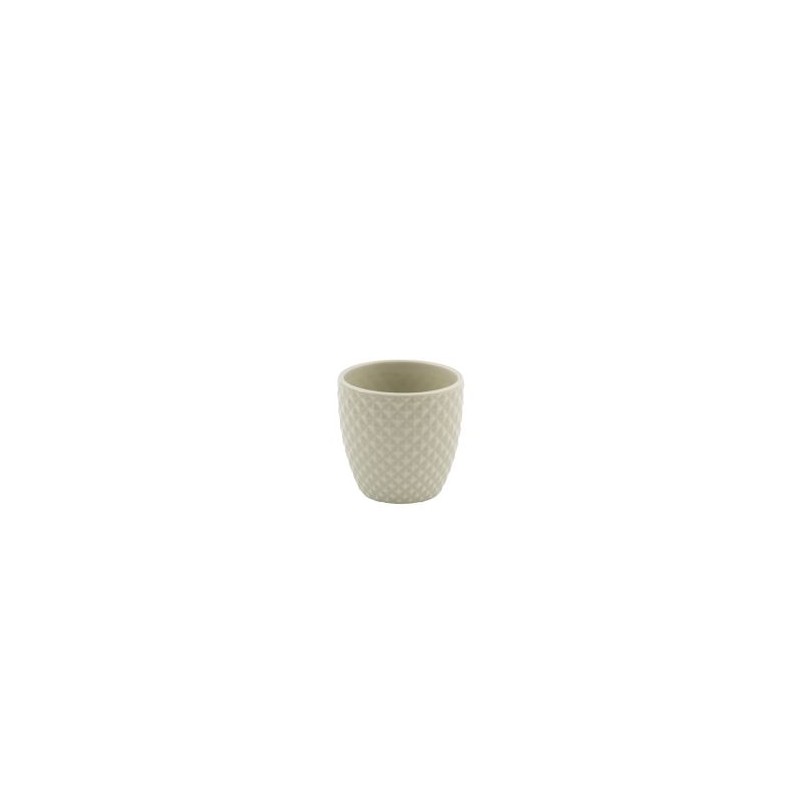 POINT-VIRGULE 6 TASSES EN PORCELAINE BLANC CASSE 200ML