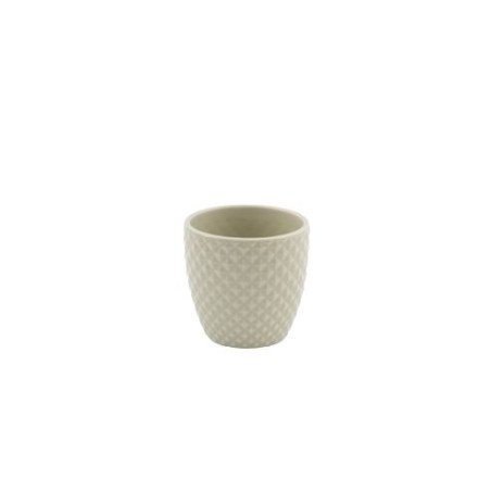POINT-VIRGULE 6 TASSES EN PORCELAINE BLANC CASSE 200ML