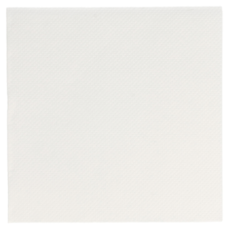 2400 Serviettes cocktail -20X20cm-blanches