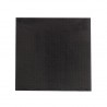 1440 SERVIETTES POINT A POINT 38X38 NOIRES