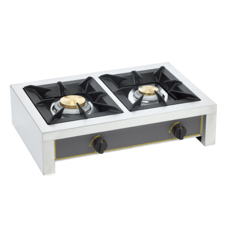 Réchaud traiteur 2 feux - Gaz