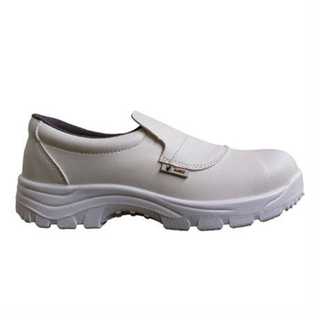 PAIRE DE MOCASSINS BLANCS T 43
