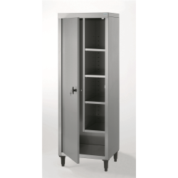 ARMOIRE POUR PRODUITS D'ENTRETIEN CHR 1 PORTE AVEC SEPARATION