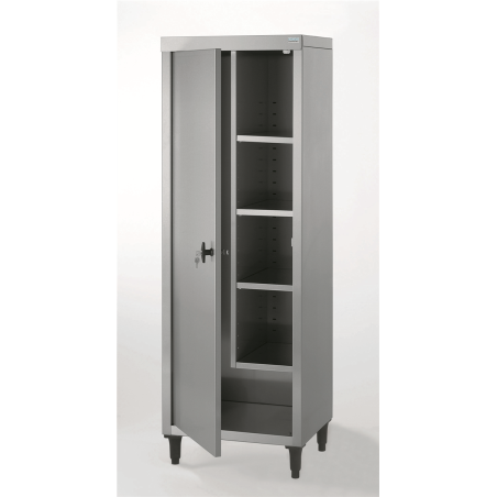 ARMOIRE POUR PRODUITS D'ENTRETIEN CHR 1 PORTE AVEC SEPARATION