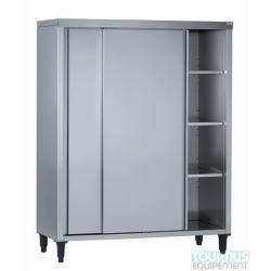 ARMOIRE HAUTE CHR PORTES PORTES COULISSANTES