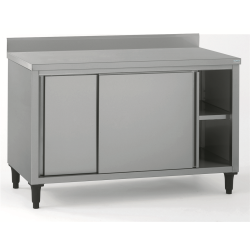 MEUBLE NEUTRE CHR A PORTES AVEC DOSSERET