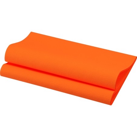 SERVIETTES BIO-DUNISOFT 40X40 SUN ORANGE X360