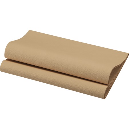 SERVIETTE BIO-DUNISOFT 40X40 CM BRUN NATUREL X360