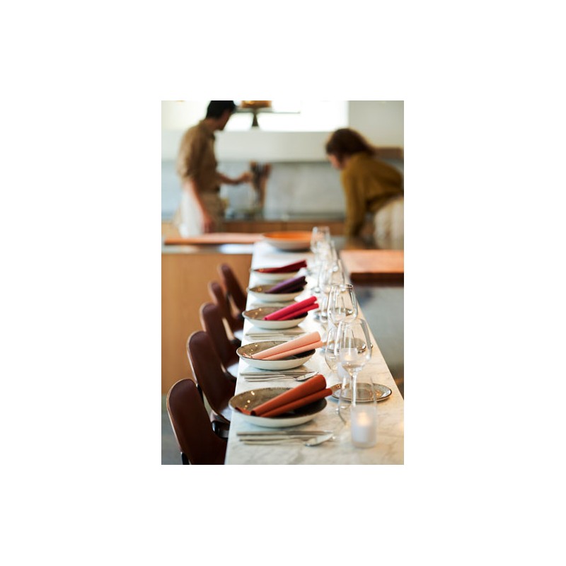 SERVIETTES BIO-DUNISOFT 40X40 MIEL  X360