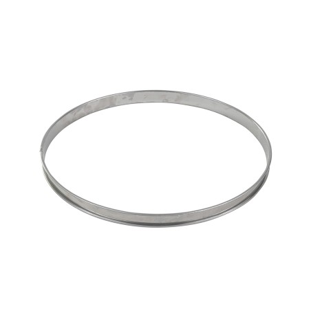 CERCLE À TARTE INOX DIAMÈTRE 280x27 MM