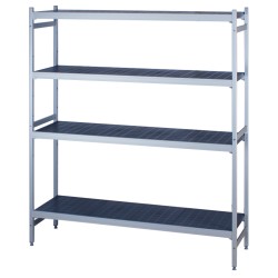 Rayonnage fixe 6622- 4 niveaux 1197X460X1800