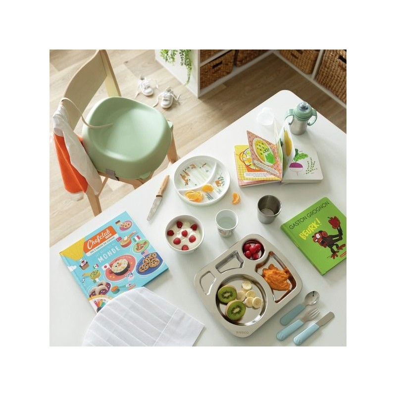 12 GOBELETS EMPILABLES INOX 18 CL