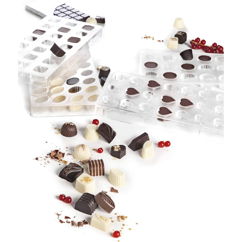 MOULE A CHOCOLATS CARRE