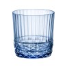 6 VERRES FORME BASSE AMERICA'S 20 37CL BLUE
