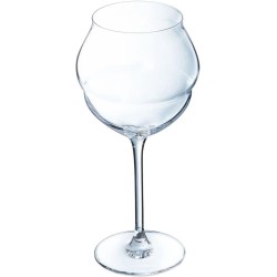 6 VERRES A PIEDS 50CL MACARON