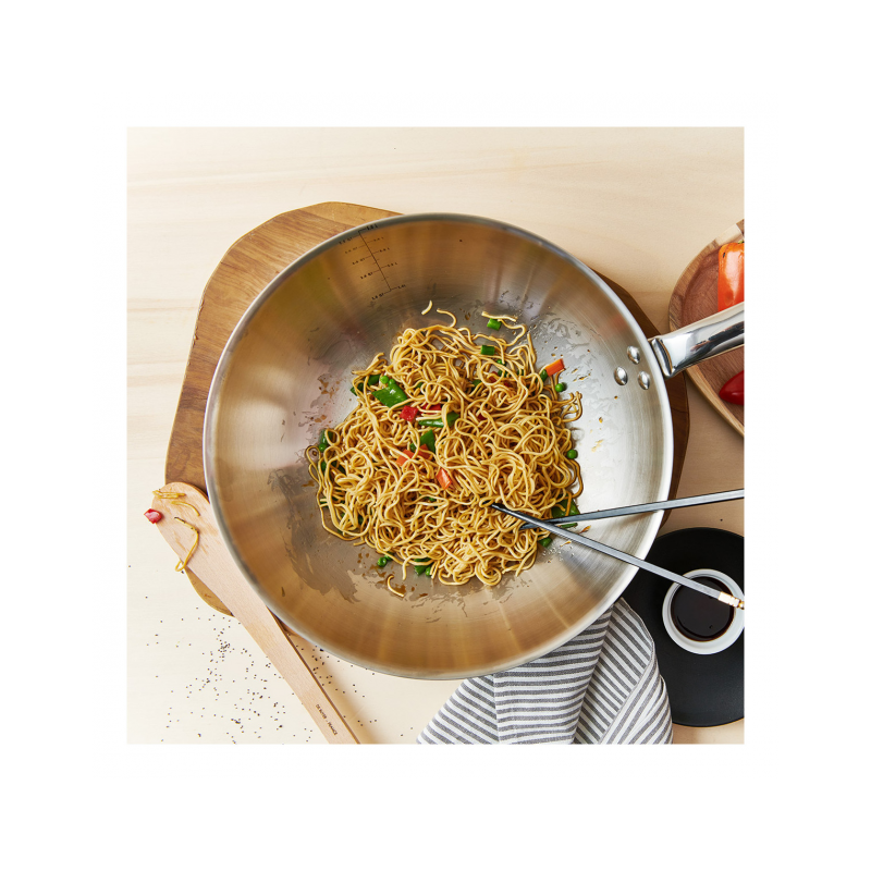 WOK  ALCHIMY  32CM DEBUYER