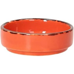 12 COUPELLES BASSES 8CM VULCANIA VEGGIE ARANCIO