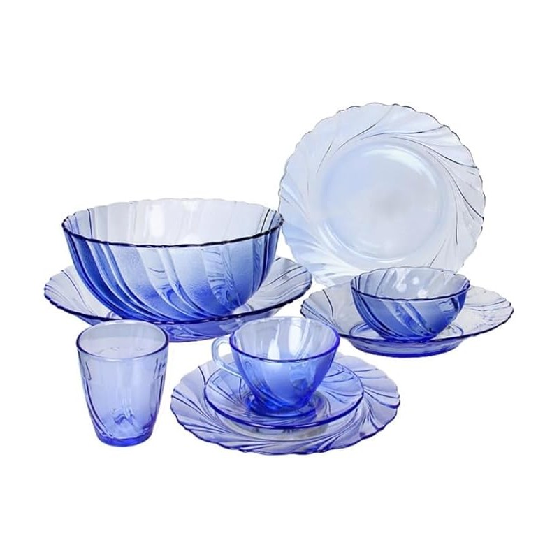 6 ASSIETTES CREUSES BEAU RIVAGE MARINE