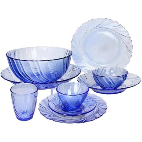 6 ASSIETTES CREUSES BEAU RIVAGE MARINE