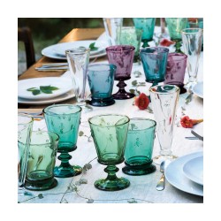 6 GOBELETS ABEILLES BLEU NUIT