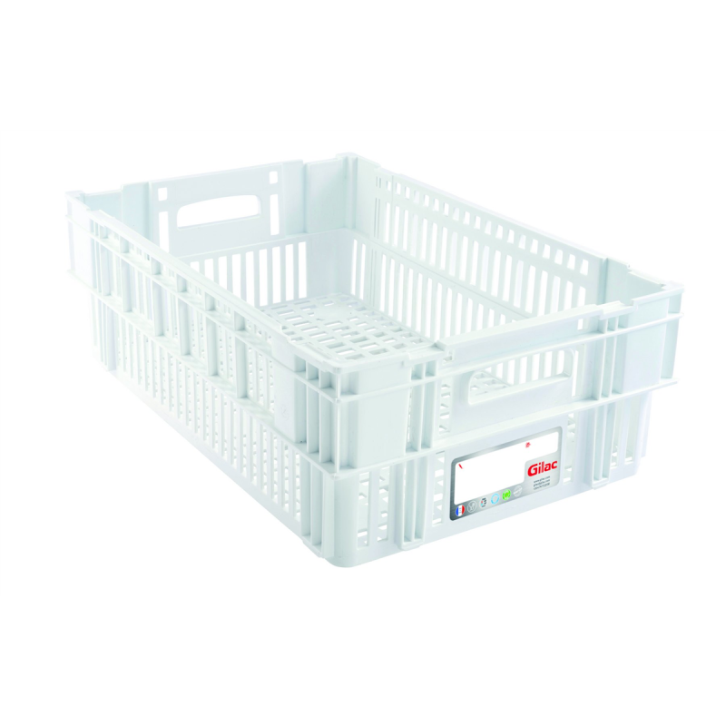 Caisse ajourée 37L blanche