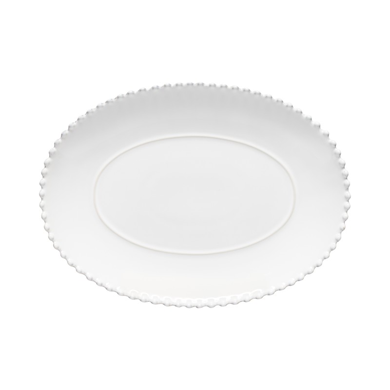 PLATEAU PEARL OVALE 34X25X3.5CM