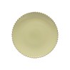 6 ASSIETTES PLATES PEARL  28 CM LILLY GREEN
