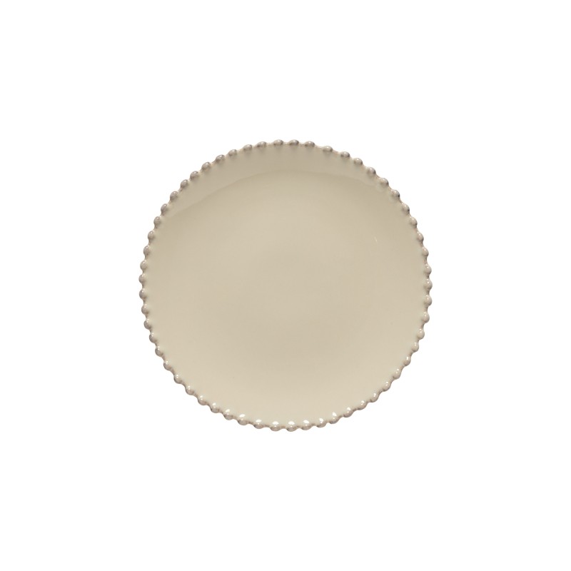 6 ASSIETTES SALADES/DESSERTS 22CM PEARL CREAM