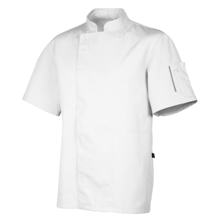 VESTE MIXTE NERO MANCHES COURTES BLANCHE T1