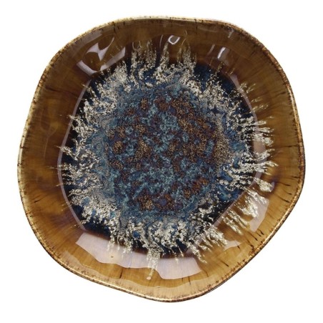 6 ASSIETTES CREUSES CM 24 REEF OYSTER