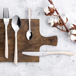 12 CUILLERES DE TABLE PRISMA SABLE