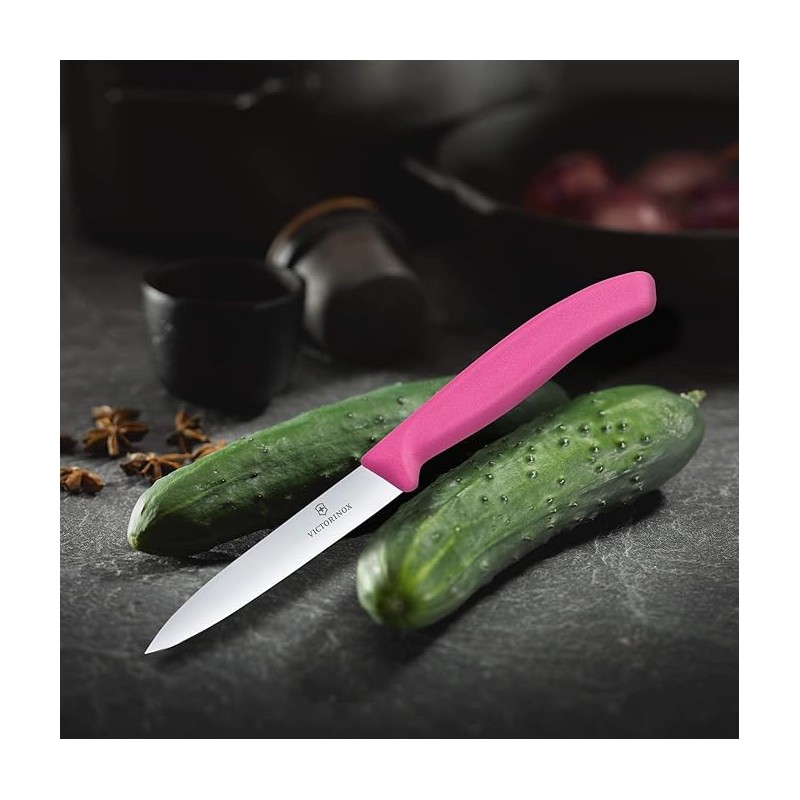 Couteau Office swissclassic rose 10cm