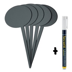 SILHOUETTE BULLE ARDOISE  SECURIT- LOT DE 5