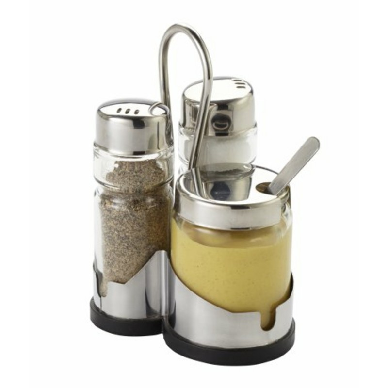 MENAGERE SEL,POIVRE,MOUTARDE