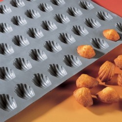 ELASTOMOULE PLAQUE DE 30 ALVEOLES- MINI MADELEINE