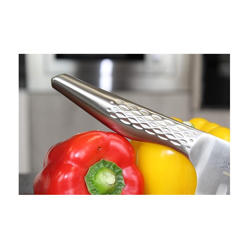 COUTEAU SANTOKU ALVEOLE KAI SHOSO 16.5CM INOX