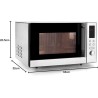 Four micro ondes 23L