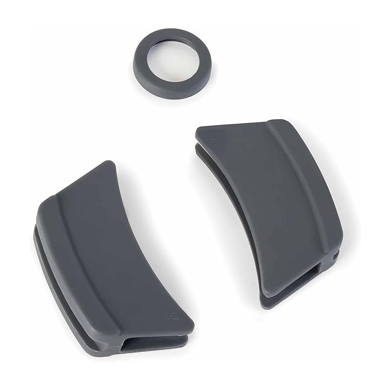 FAITOUT NOIRE OVALE ALUMINIUM 26X20 CM