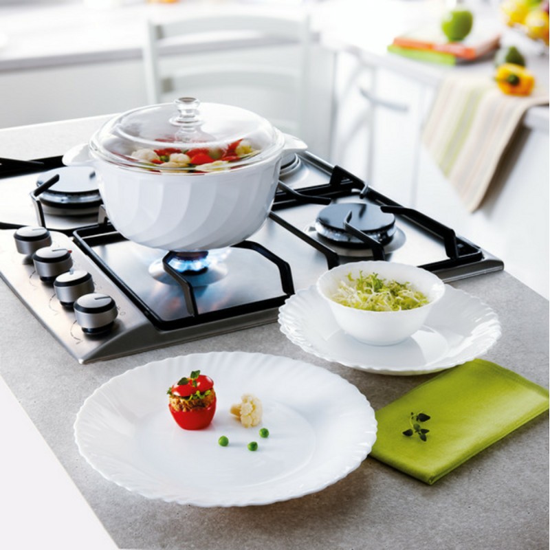 36 ASSIETTES CREUSES 21CM FESTON