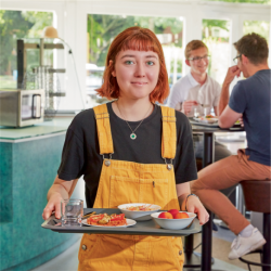 24 ASSIETTES PLATES NOVA AQUITANIA 22.5CM