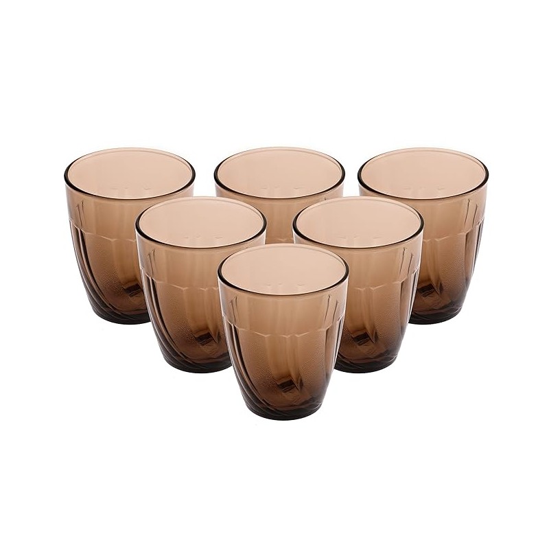 6 GOBELETS 25 CL BEAU RIVAGE CREOLE