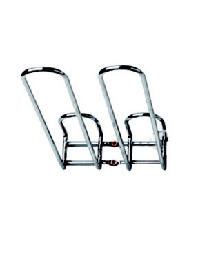 RACK A VERRES CHROME - FIXATION SUS