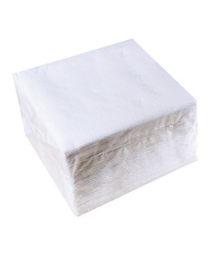 5000 SERVIETTES OUATE BLANCHES 1 PLI 30X30