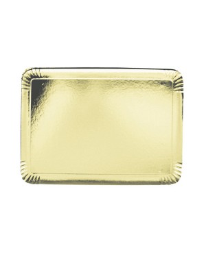 PLATEAU TRAITEUR OR 19X28