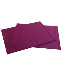 Sets de table Tango non tissés couleur aubergine